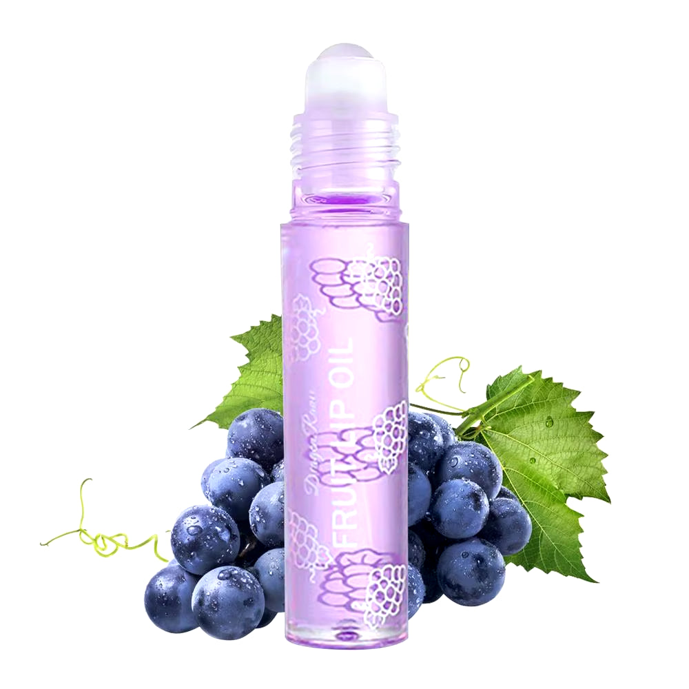 1Pcs Fruit Lip Gloss Transparent Lip Oil Moisturizing Reducing Lip Lines Nourishes Lips Long-Lasting Liquid Lip Cosmetics
